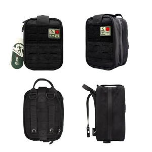 Trauma Kit - Tactical First Aid Kit w/ Molle Pouch