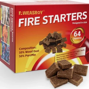 Fire Starters BBQ/Camp Fire/Water Resistant/Safe/No Odor