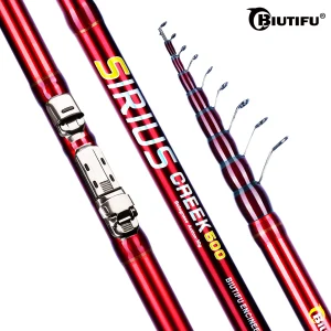 Telescopic Bolognese Fishing Rod T800 Carbon UltraLight
